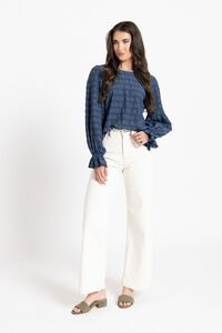 Seeking Lola Navy Harper Top