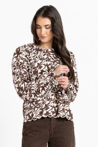 Seeking Lola Latte Bloom Harlow Top
