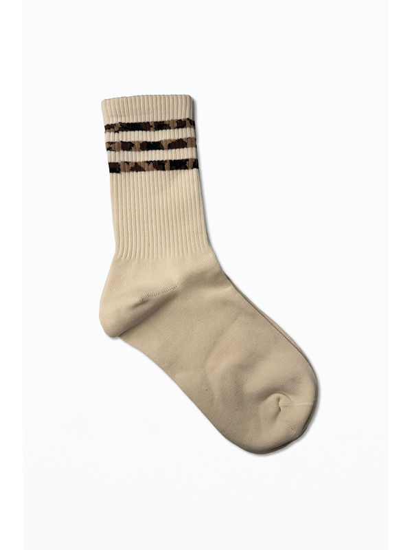 Stella + Gemma Cream Sock