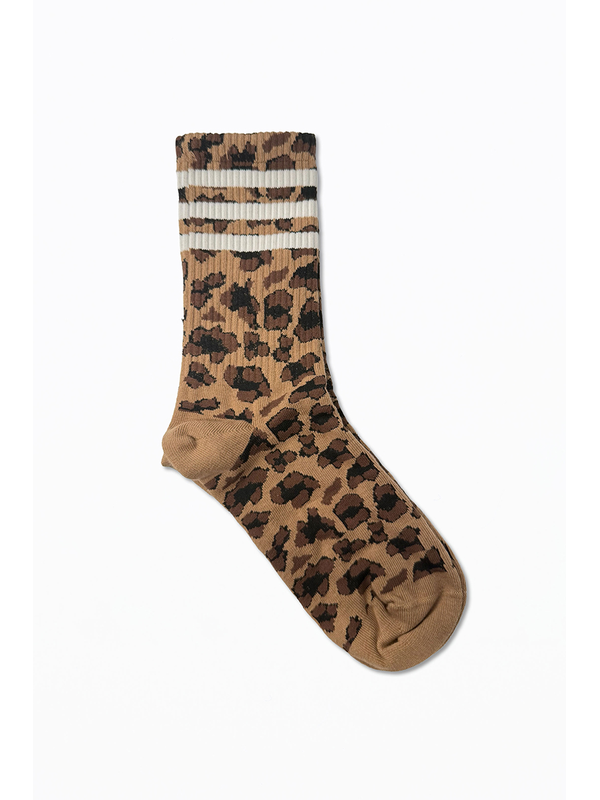 Stella + Gemma Leopard Sock