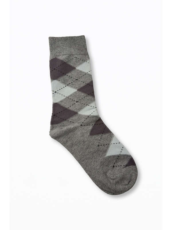 Stella + Gemma Jacqured Sock