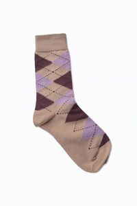 Stella + Gemma Jacqured Sock