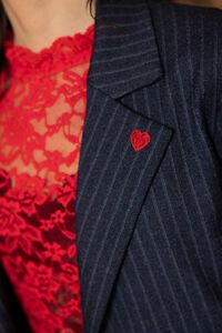 Charlo Allegra Heart Navy Blazer