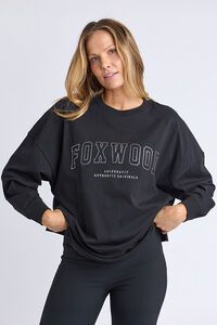 Foxwood Metallic Interval LS Tee