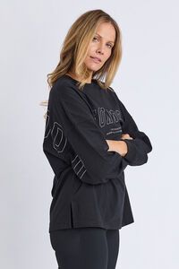 Foxwood Metallic Interval LS Tee