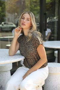 Stella + Gemma Dana Leopard Top