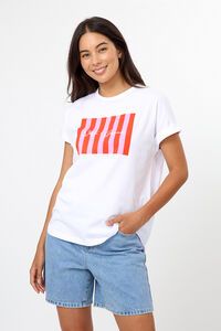 Stella + Gemma Soho Cuff Tee Candy Stripes