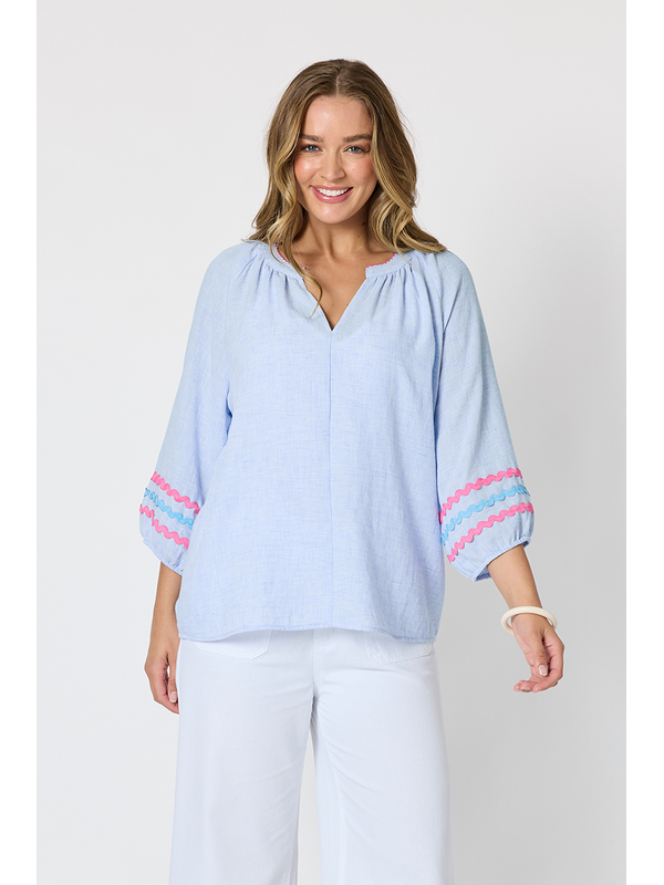 Threadz Canopy Ric Rac Top