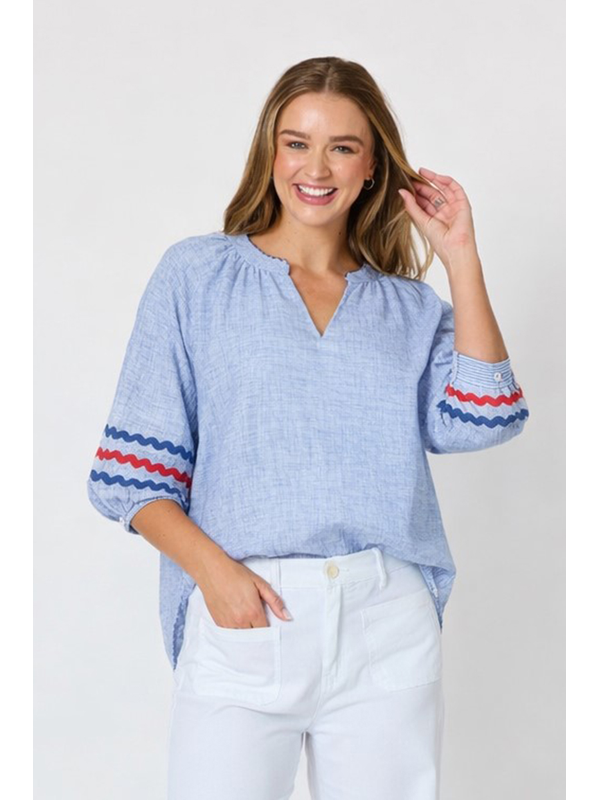 Threadz Canopy Ric Rac Top