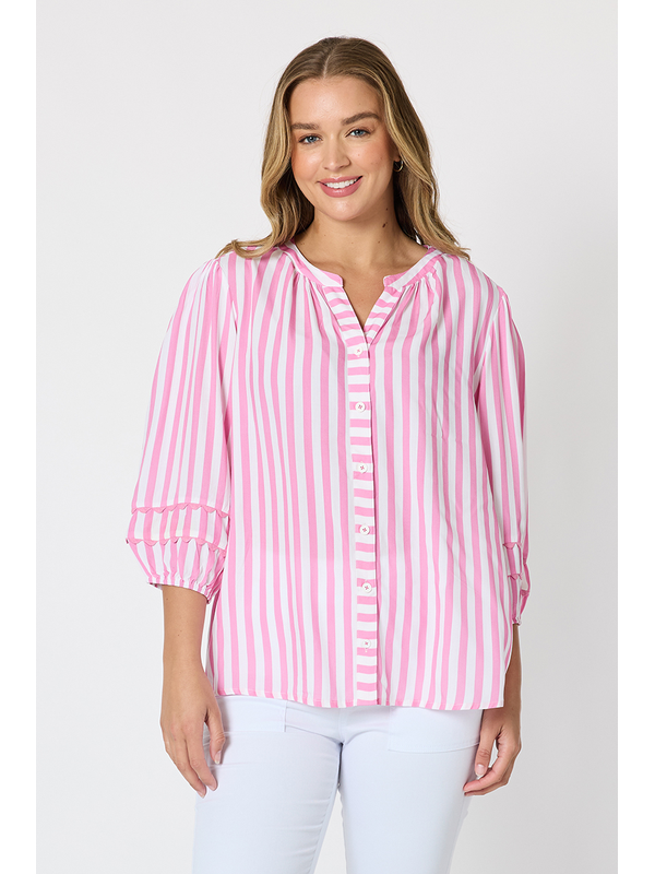 Threadz Montecito Stripe Top