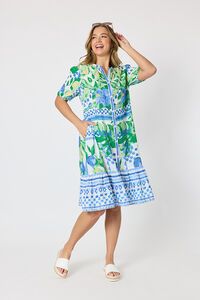 Threadz Limoncello Print Dress