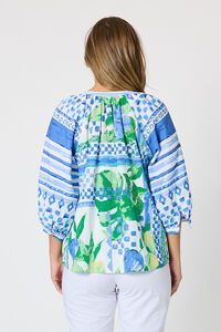 Threadz Limoncello Print Top