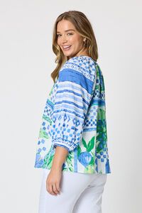 Threadz Limoncello Print Top