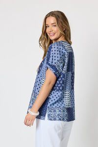Threadz Costa Mesa Print Top