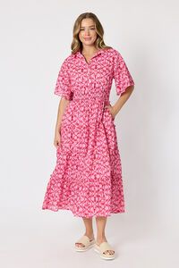 Threadz Laguna Beach Print Dress