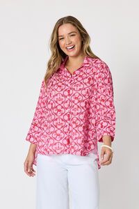 Threadz Laguna Beach Print Shirt 