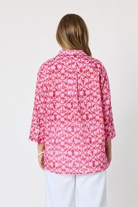 Threadz Laguna Beach Print Shirt 