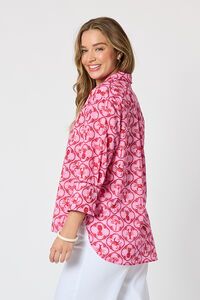 Threadz Laguna Beach Print Shirt 