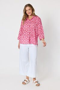 Threadz Laguna Beach Print Shirt 