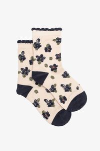 Antler Cornflower Sock