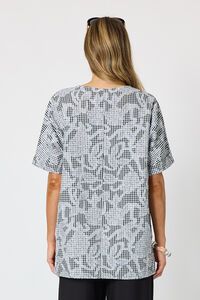 Clarity Tapestry Print Top