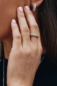 Edblad Twin Silver X-Large 19.5mm Ring 
