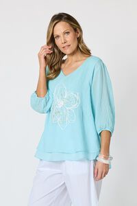 Clarity Camellia Top