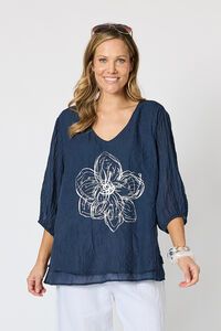 Clarity Camellia Top