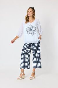 Clarity Camellia Top