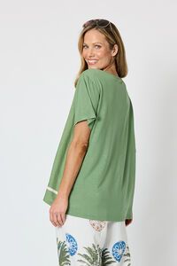 Clarity Bay Leaf Top