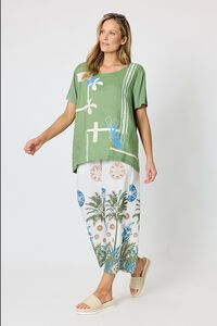 Clarity Bay Leaf Top