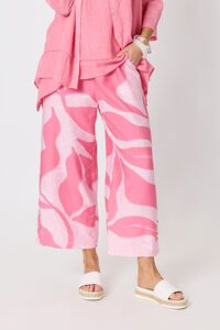 Clarity Bay Leaf Print Pant