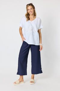 Clarity Essential Button Pant