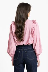 Seeking Lola Pink Sparkle Resilient Top