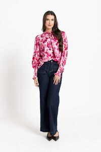 Seeking Lola Blossom Smudge Byron Blouse