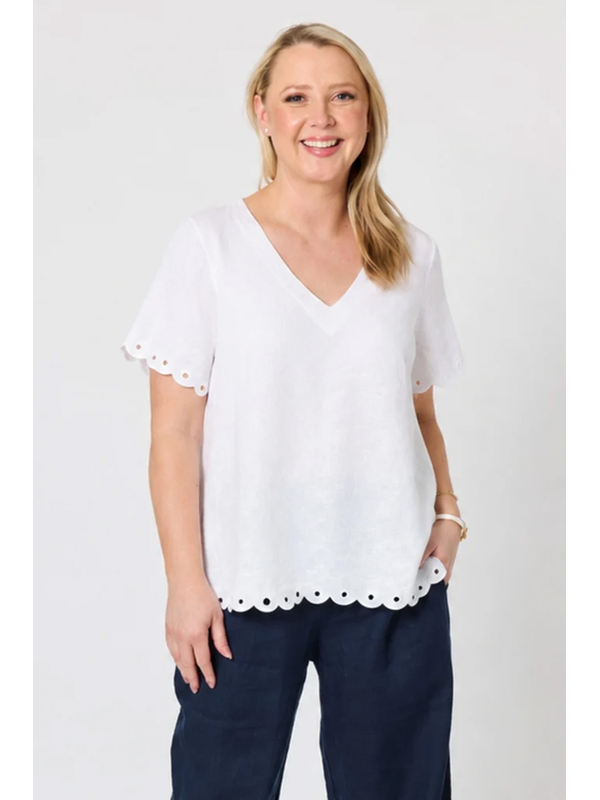 Gordon Smith Lilly Linen Top 