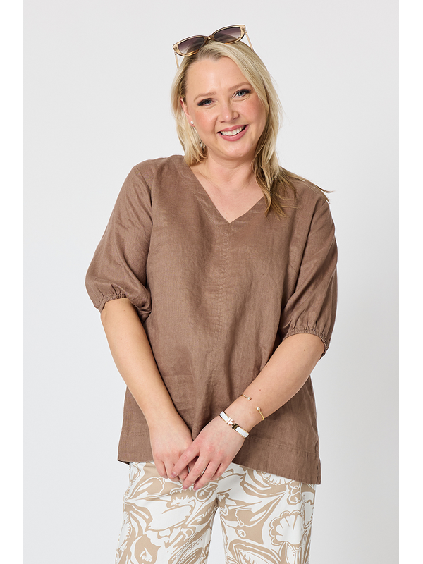 Gordon Smith Anna Linen Top