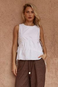 Sass Elin Gathered Tie Top