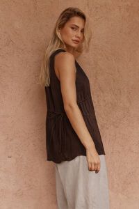 Sass Elin Gathered Tie Top