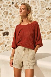 Fate + Becker Mila Pointelle Top