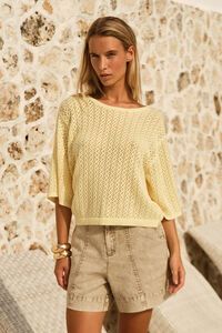 Fate + Becker Mila Pointelle Top