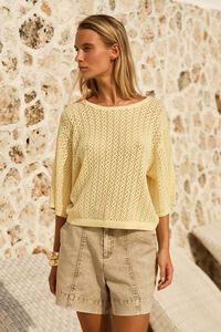Fate + Becker Mila Pointelle Top