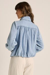 Fate + Becker Lila Denim Bubble Jacket