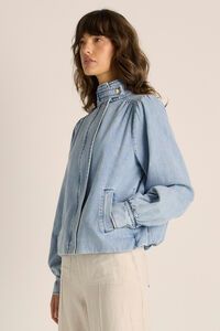 Fate + Becker Lila Denim Bubble Jacket