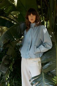 Fate + Becker Lila Denim Bubble Jacket