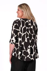 Deeanne Hobbs Lexi Lava Black Top 