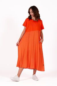 Deeanne Hobbs Brinley Mandarin Stripe Dress 