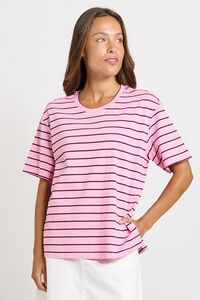 Betty Basics Relax Stripe Boxy Tee