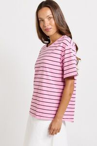 Betty Basics Relax Stripe Boxy Tee