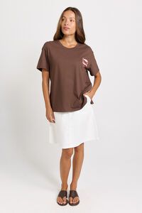 Betty Basics Relax Pescado Print Boxy Tee